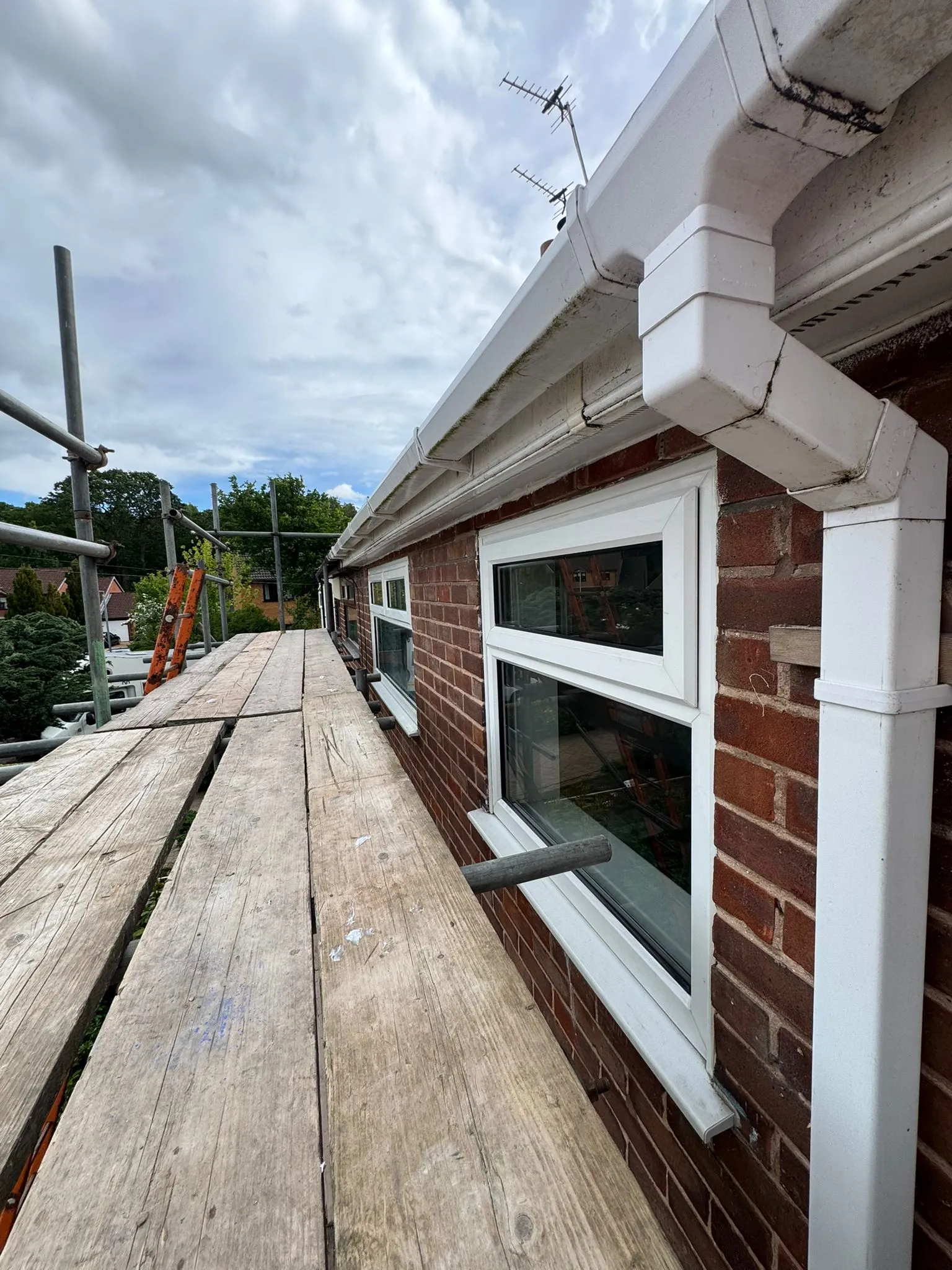 Repaired and repointed window opening on a period home, West Kirby, Wirral