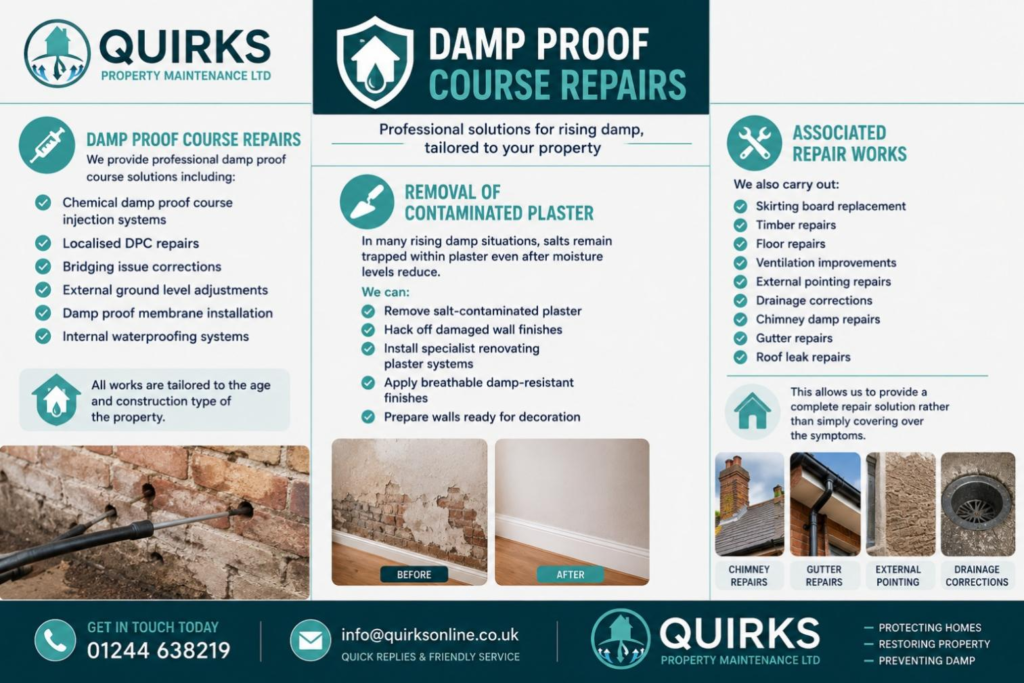 Associated Repair Works