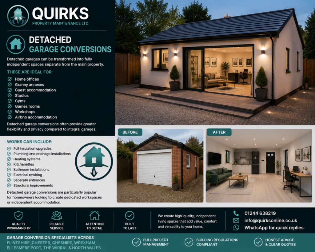Detached Garage Conversions