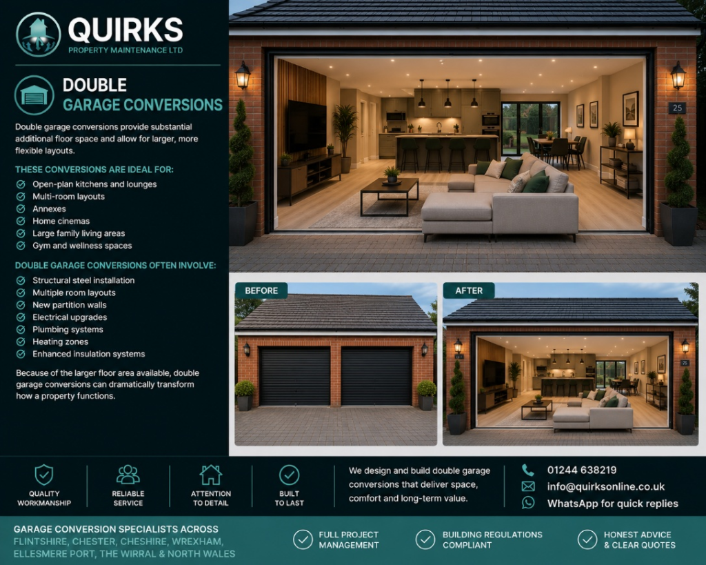 Double Garage Conversions