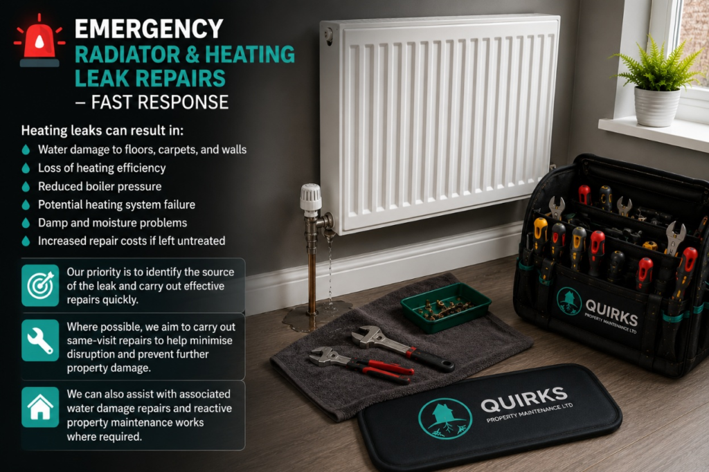 Emergency Radiator & Heating Leak Repairs – Fast Response