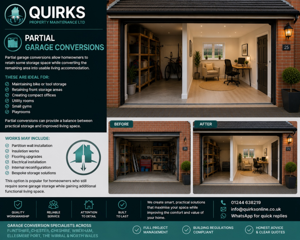 Partial Garage Conversions