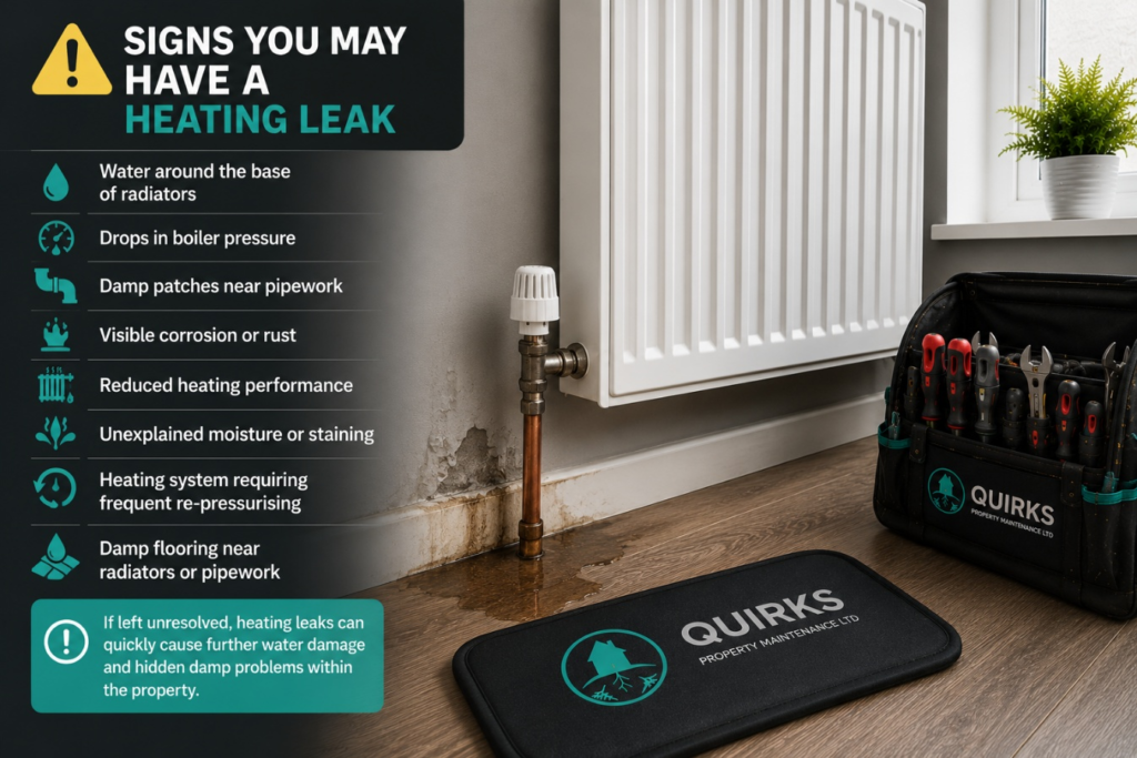 Signs You May Have a Heating Leak