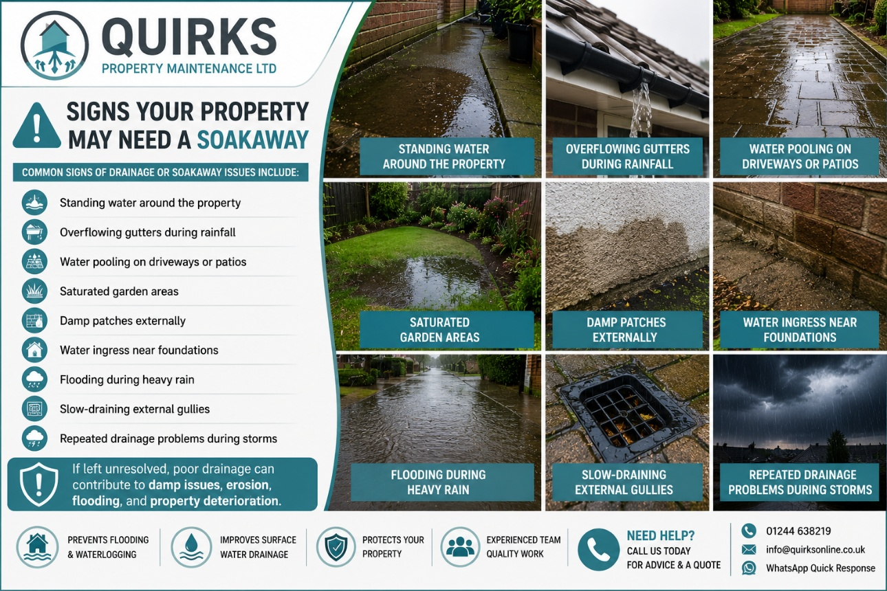 Signs Your Property May Need A Soakaway