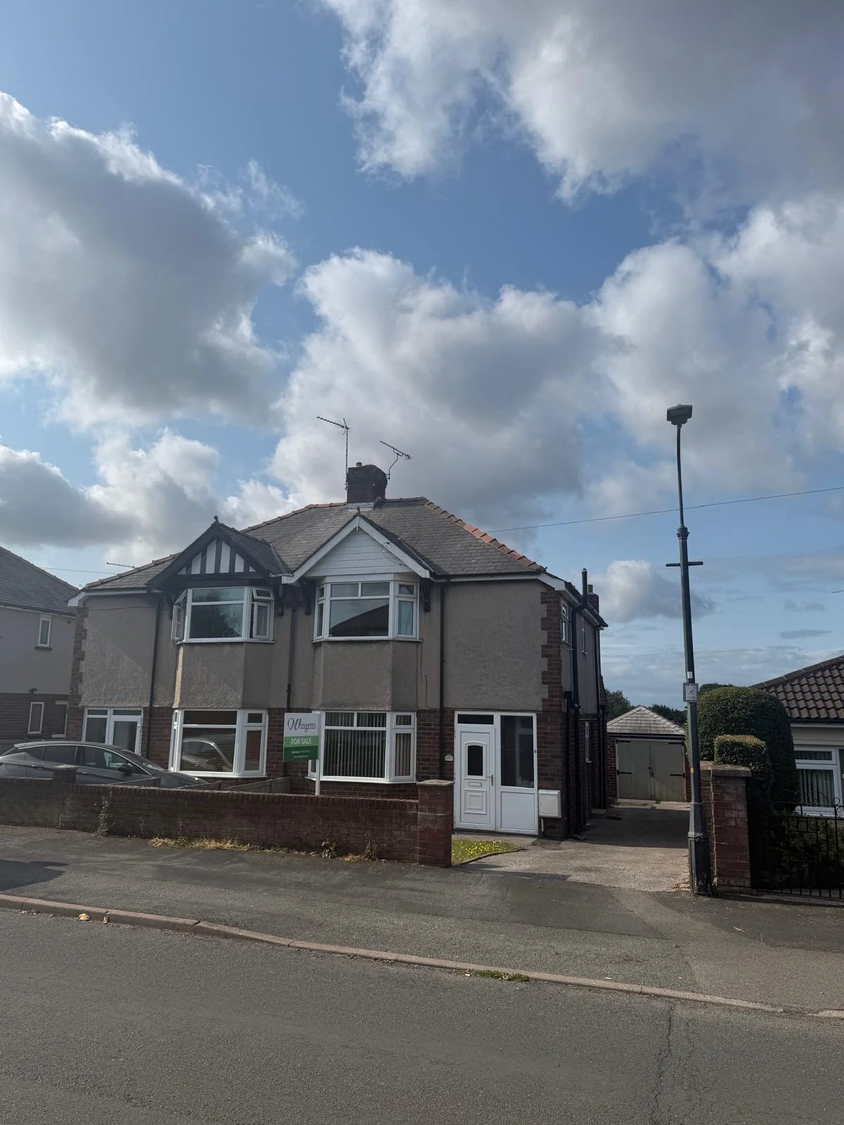 Conventional home for a Level 2 Home Survey