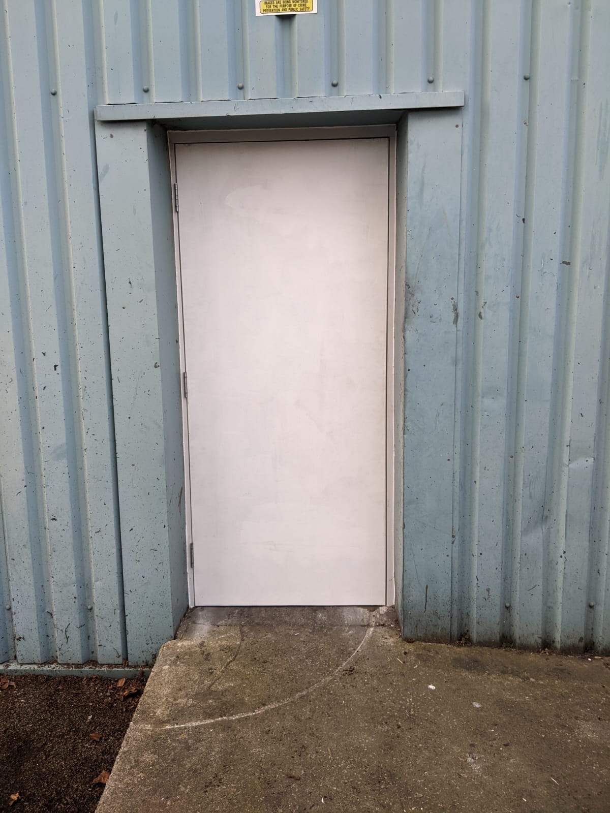 Fire exit door work by Quirks Property Maintenance