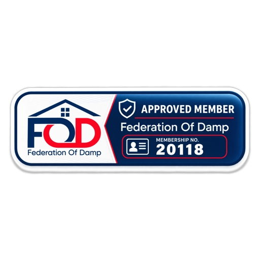 Federation of Damp approved member, membership number 20118