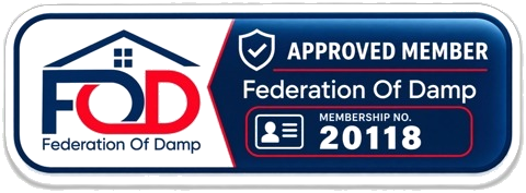 Federation of Damp approved member logo
